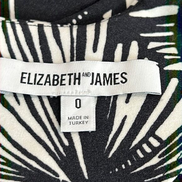 Elizabeth and James Palm Print Bodycon Mini Dress - Picture 5 of 7